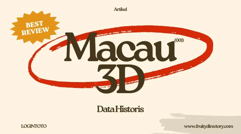 data historis macau 3d